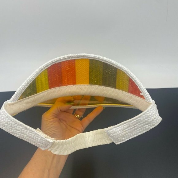 VTG Rainbow Pride LGBTQ+ Adjustable Visor-Tinted - Picture 8 of 9